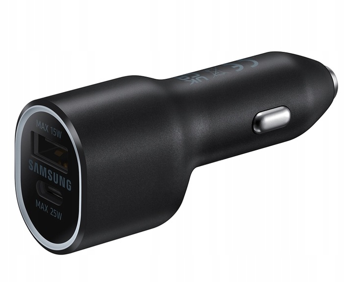 ŁADOWARKA SAMOCHODOWA SAMSUNG USB-A/USB-C 25W/15W