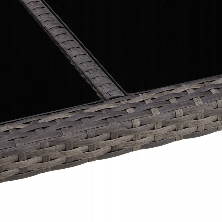 Meble ogrodowe technorattan 6+1+pokrowiec