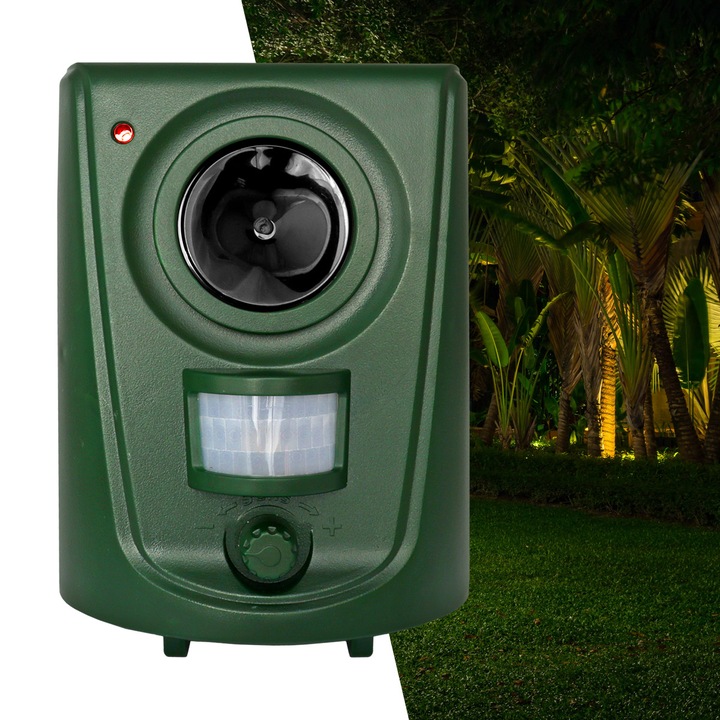 ODSTRASZACZ ULTRADŹWIĘKOWY ZWIERZĄT GRYZONI KOTÓW PSÓW DZIKÓW PTAKÓW