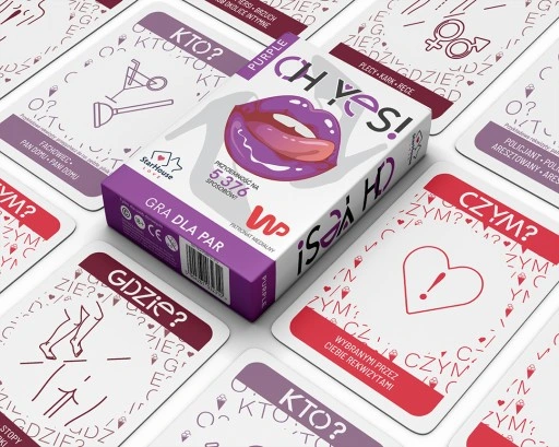 GRY DO SEKSU! Zestaw gier EROTYCZNYCH dla par OH YES! PREZENT DZIEŃ KOBIET