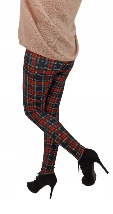 Getry leginsy damskie grube futerko kratka thermo