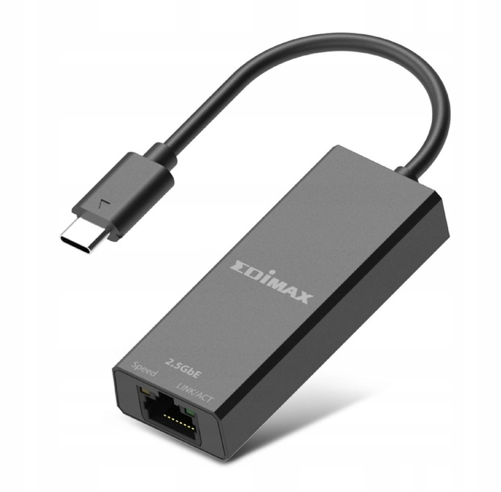 Karta sieciowa Edimax EU-4307 V2 USB-C 3.1 > RJ45 100/1000/2500 Mbps