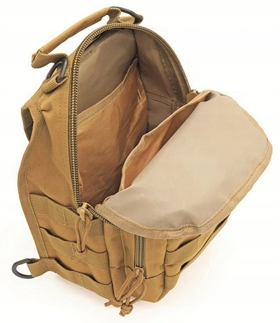 Plecak WOJSKOWY TAKTYCZNY Miejski Do Pracy Wycieczki Torba na Jedno Ramię