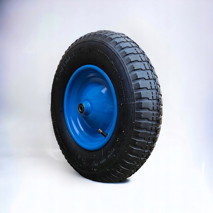 KÓŁKO KOŁO DO TACZKI WÓZKÓW 40CM 2PR 4.00-8 MOCNE POMPOWANE