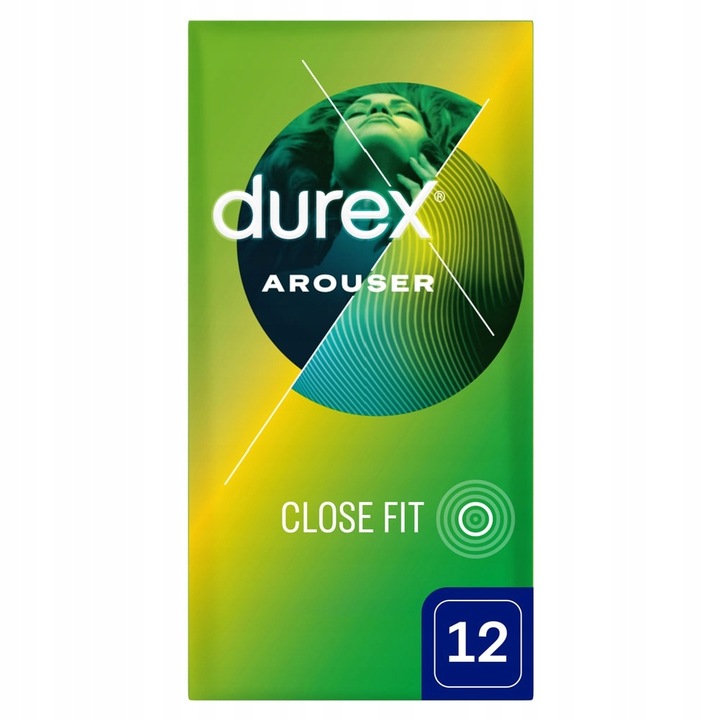 Prezerwatywy Durex Arouser potęgujące orgazm z prążkami 12 szt.