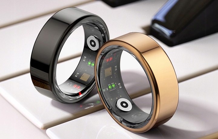 Smartring Colmi R02 20.3mm Smart Ring Roz. 11 Ip68 Monitor Snu Czarny