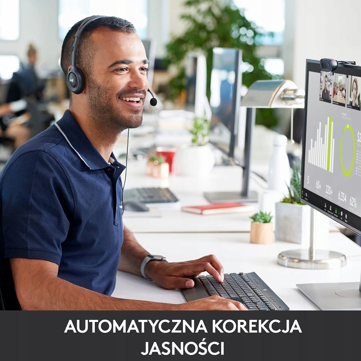 Kamera internetowa Logitech C270 w jakości HD 720p / USB