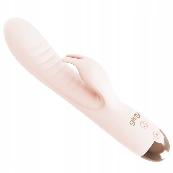 GISTY Wibrator damski króliczek posuwisty masażer do łechtaczki punktu