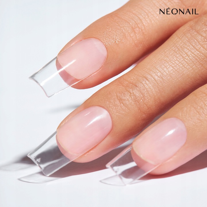 NEONAIL Tipsy elastyczne INVISIBLE FLEXI TIPS - 02 Clear Square 300
