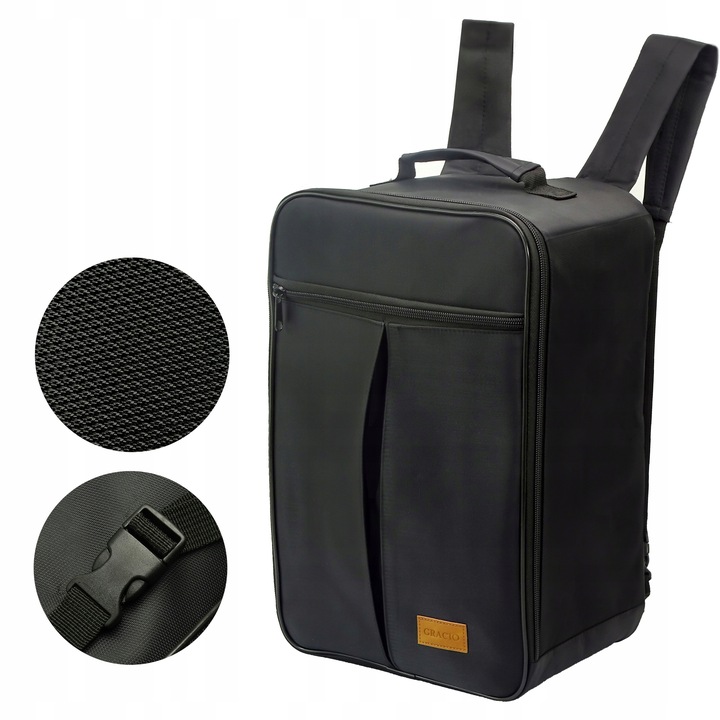 Plecak Torba BAGAZ Podreczny 20L Ryanair Wizzair 40x20x25 Wytrzymaly