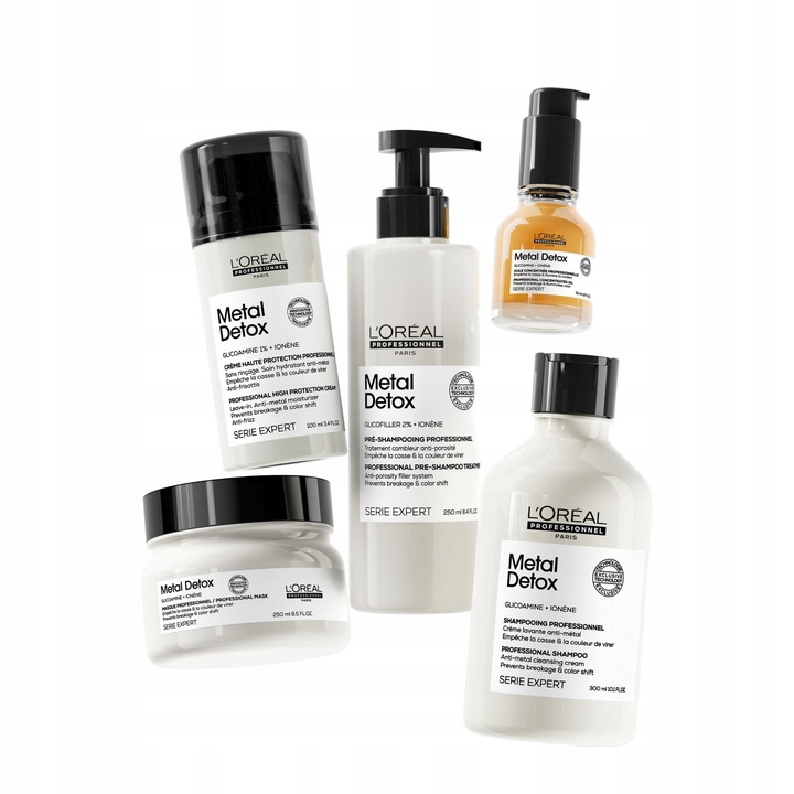 Loreal Metal Detox maska do pielęgnacji włosów po zabiegach koloryzacji 150