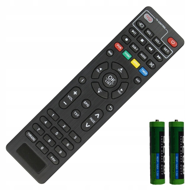 Pilot do dekodera DVB-T2 Ferguson Ariva RCU31