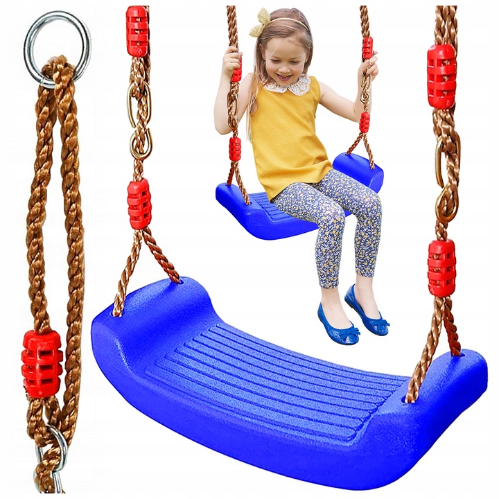 HUŚTAWKA OGRODOWA DLA DZIECI HUŚTAWKA DLA DZIECI DESKA SIEDZISKO