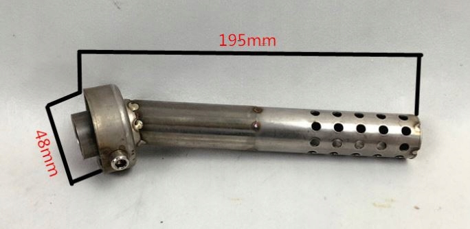 DB Killer Wydechu 48mm Tłumika Wkład Wyciszenie