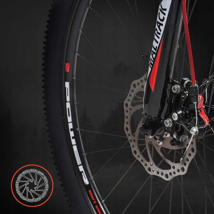 ROWER GÓRSKI MTB 26 SHIMANO 21 BIEGÓW SHIMANO 2 Tarcze RAMA 18" KOŁA 26"