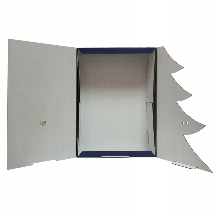 35x25x10 CM PUDEŁKO PREZENTOWE REKLAMOWE ŚWIĄTECZNE CHOINKA GRATIS 1605 C