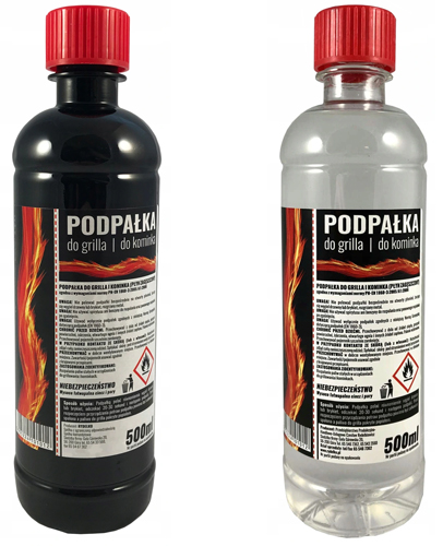Podpałka Rozpałka do grilla kominka pieca 500 ml