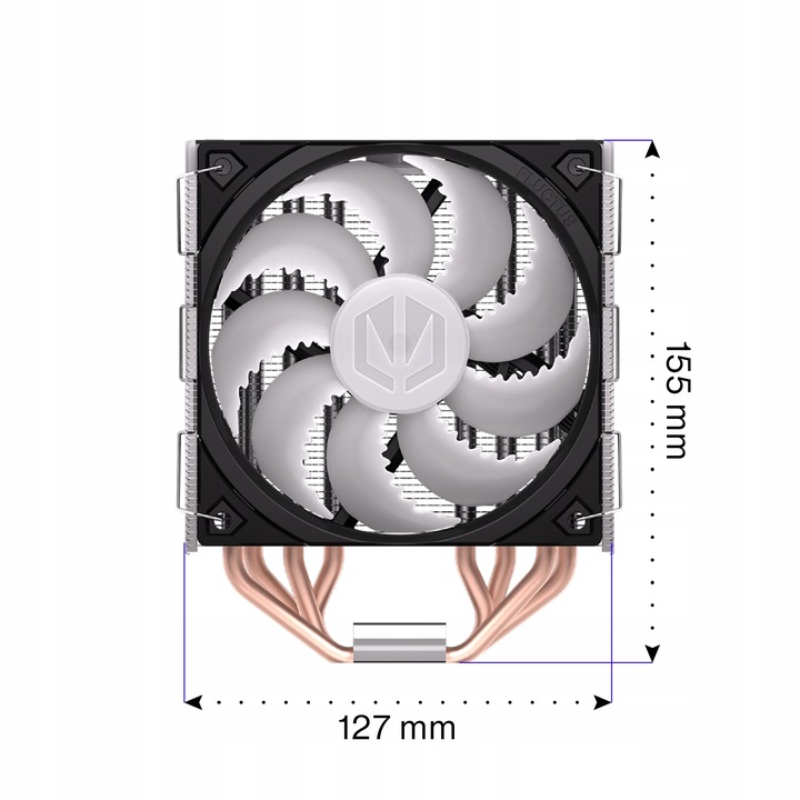 Chłodzenie procesora powietrzem ENDORFY Fera 5 ARGB, 120mm, TDP 220W