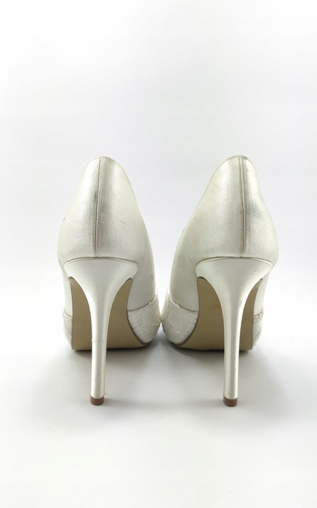 CZÓŁENKA ŚLUBNE BIAŁE 36