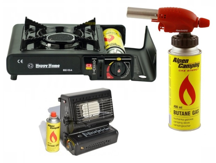 GAZ do KUCHENKI PALNIKA NABÓJ KARTUSZ GAZOWY x 28