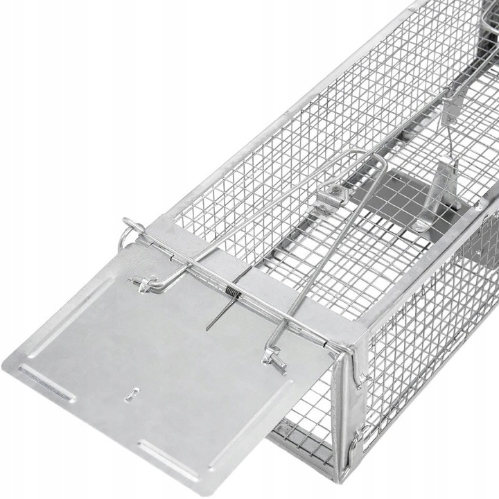 DUŻA ŻYWOŁAPKA NA MYSZY SZCZURY WYDRY ŁASICE KUNY PUŁAPKA ŁAPKA