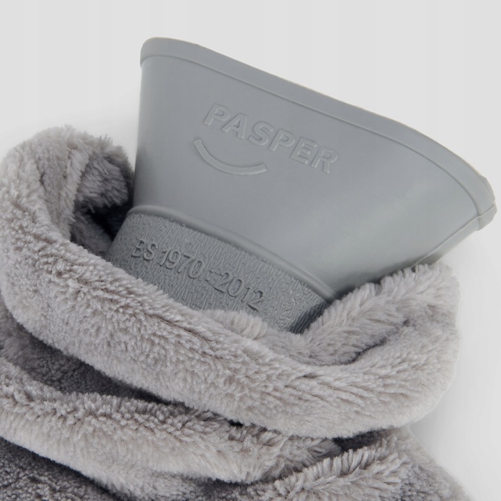 Duży termofor gumowy w pokrowcu Pasper XXL - 3500 ml - 8 godzin cieplnych