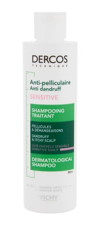 Vichy Dercos Sensitive 200 ml Szampon Przeciwłupieżowy Do Skóry