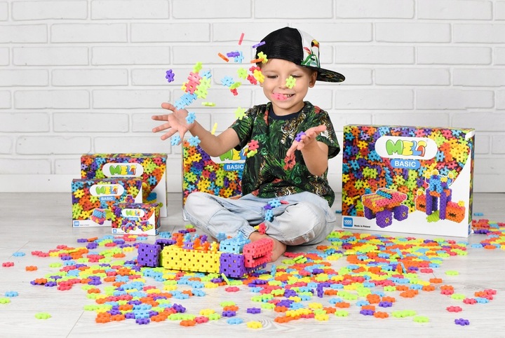 Klocki Konstrukcyjne Meli Basic 300 sztuk+ PREZENT