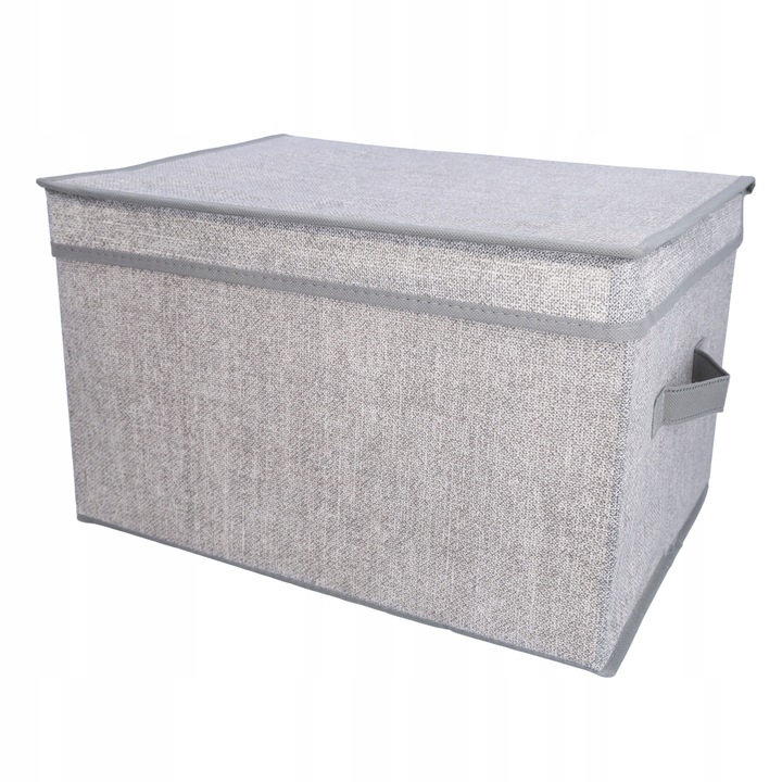 POJEMNIK TEKSTYLNY 40X30X25 CM DO PRZECHOWYWANIA PUDEŁKO ORGANIZER DO