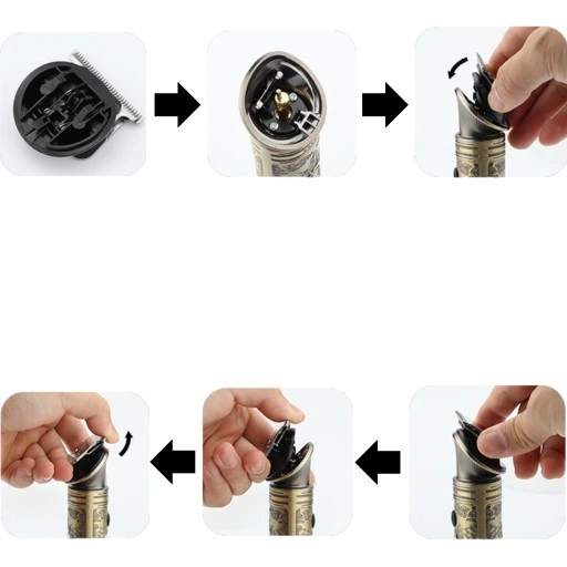 TRYMER GOLARKA ZESTAW DO BRODY WŁOSÓW GOLENIA 6W1