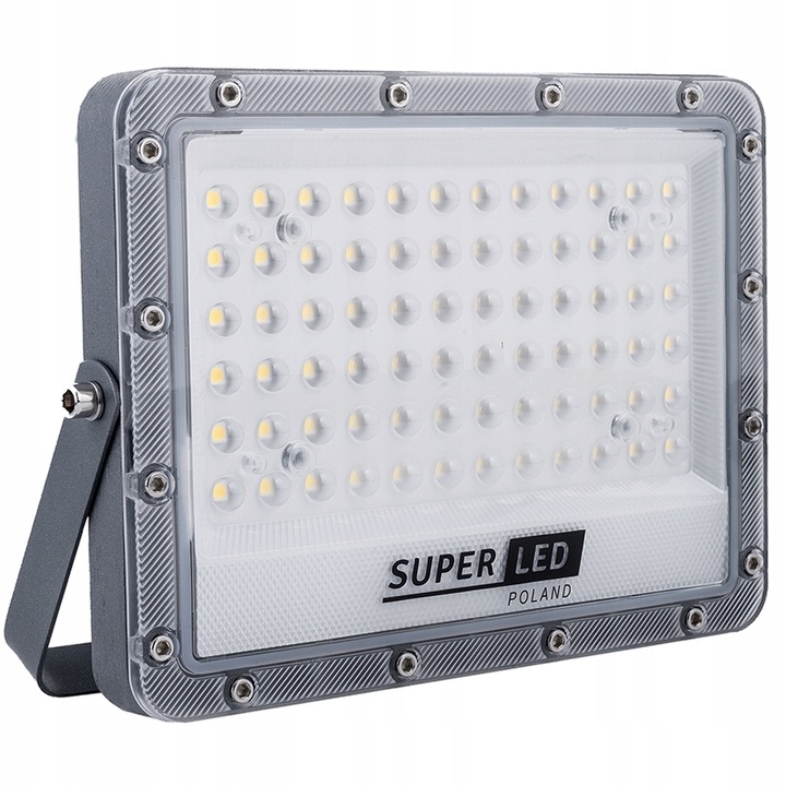Halogen Naświetlacz Lampa LED 100W 11000 lm IP65 SUPER MOCNY 6000K