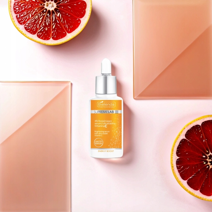BIELENDA SERUM DO TWARZY SUPREMELAB 4% ROZJAŚNIAJĄCE Z WITAMINĄ C 30ML
