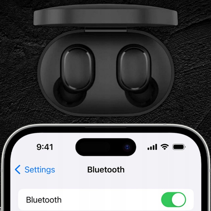 SŁUCHAWKI BEZPRZEWODOWE XIAOMI EARBUDS BASIC 2 + POWERBANK GRATIS