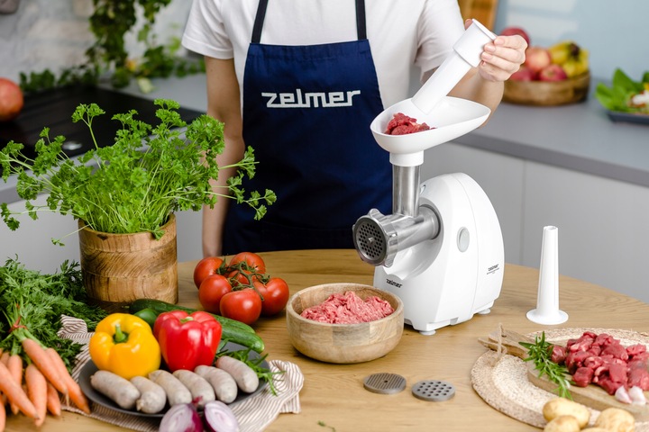 Maszynka do mielenia mięsa Zelmer ZMM4080B 1900 W biała