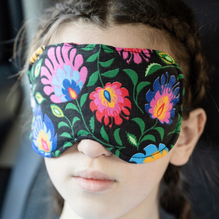 Opaska na oczy Maska do spania bawełna 2 rozmiary