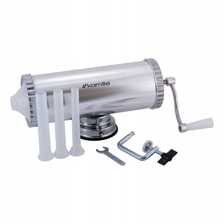 NADZIEWARKA DO KIEŁBAS 2,5 kg MASZYNKA Lewarek DO KIEŁBASY SZPRYCA KAMILLE