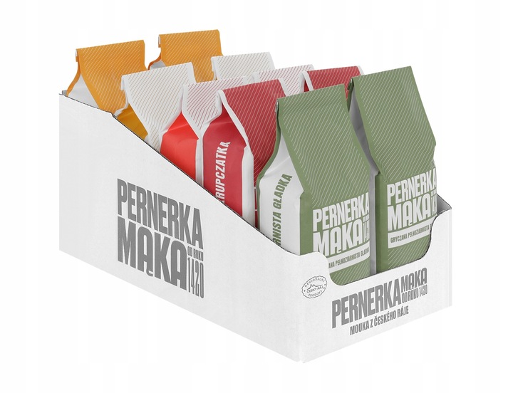 MĄKA ORKISZOWA JASNA GŁADKA TYP 630 10x1 kg PERNERKA