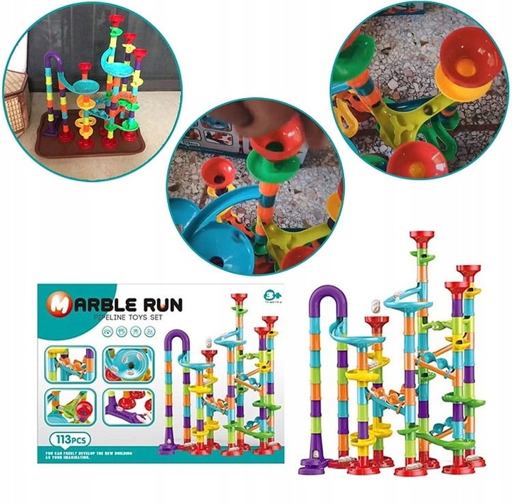 TOR KULKOWY KULODROM ZESTAW 113 EL KULKI WYRZUTNIA