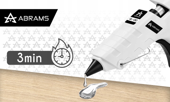 PISTOLET DO KLEJU NA GORĄCO DO KLEJENIA KLEJARKA WYDAJNA 60 WKŁADÓW