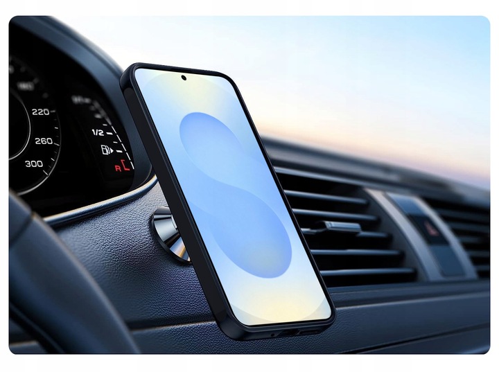 Etui do Samsung S25 do MagSafe MATT CASE WZMACNIANE Szkło 5D PREMIUM