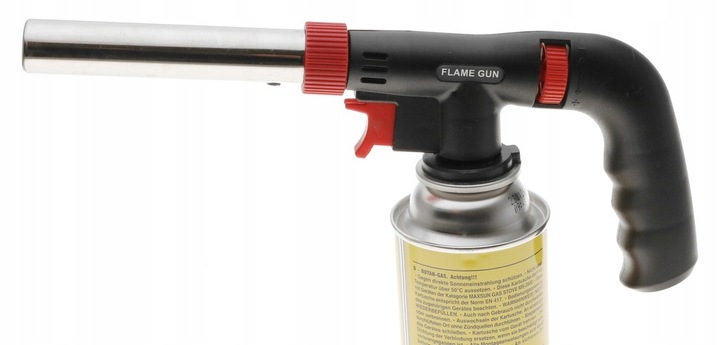 PALNIK Gazowy Opalacz na Kartusz PIEZO Opalarka Lutlampa Z Uchwytem