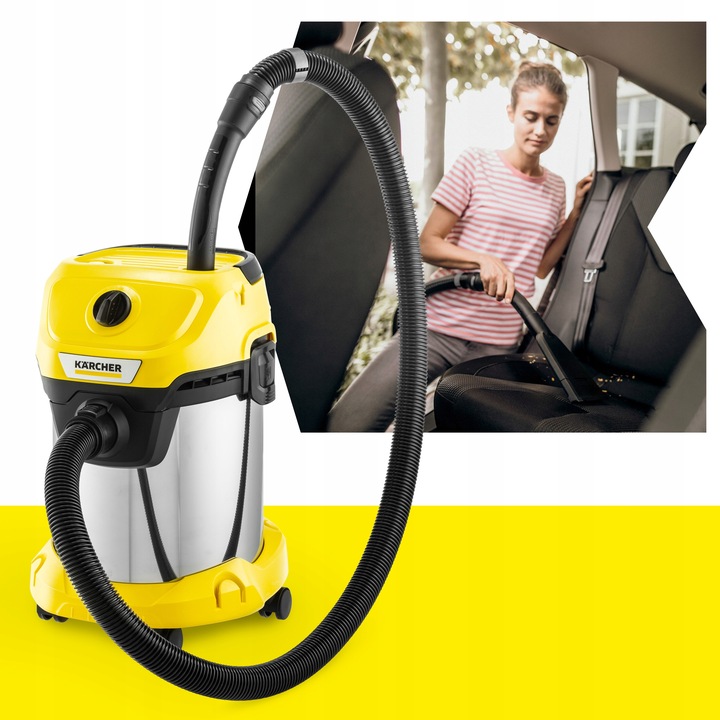 Odkurzacz uniwersalny do auta Karcher WD 3 S-17/6/20 Car 1000 W