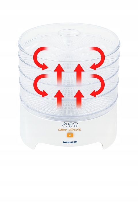 SUSZARKA DO GRZYBÓW OWOCÓW WARZYW ZIÓŁ NIEWIADÓW 500W PRODUKOWANA W