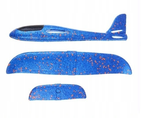 Samolot Szybowiec Styropianowy DUŻY ze Styropianu OPAKOWANIE 5 SZT- KOLORY