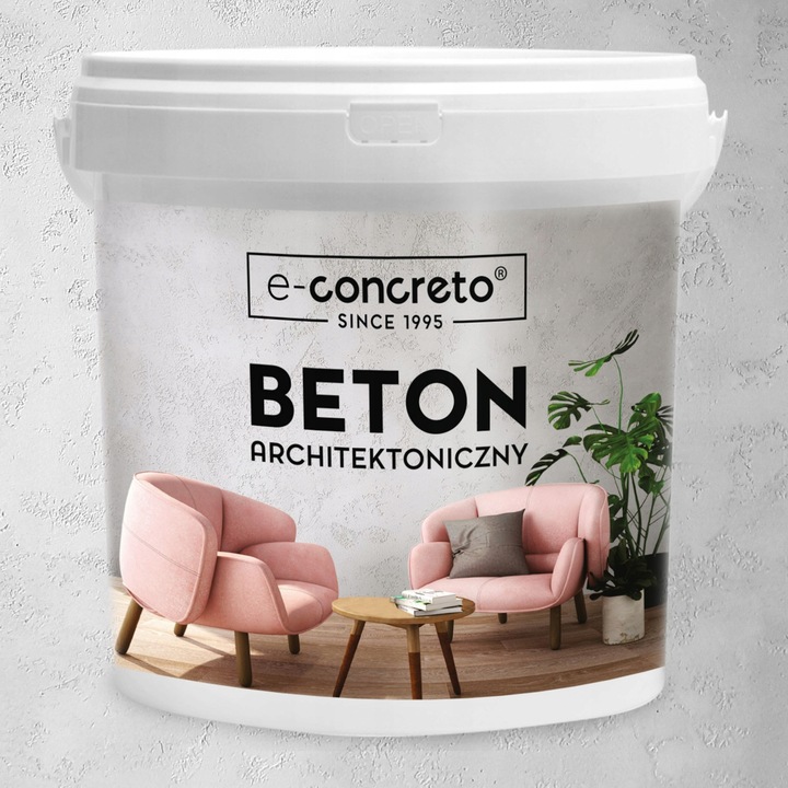 BETON ARCHITEKTONICZNY Tynk Dekoracyjny 7m2