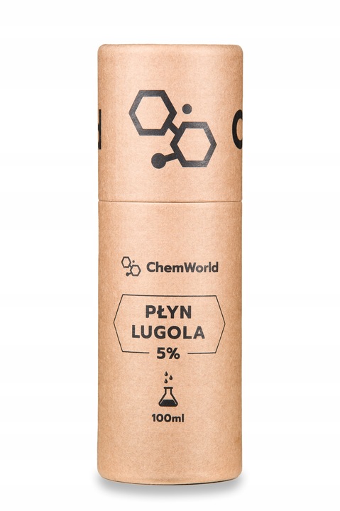 Płyn Lugola 5% Chemworld czystość 99,99 % 100 ml