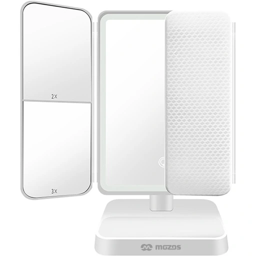 LUSTERKO DO MAKIJAŻU Z OŚWIETLENIEM LED PODŚWIETLANE POWIĘKSZAJĄCE PREMIUM