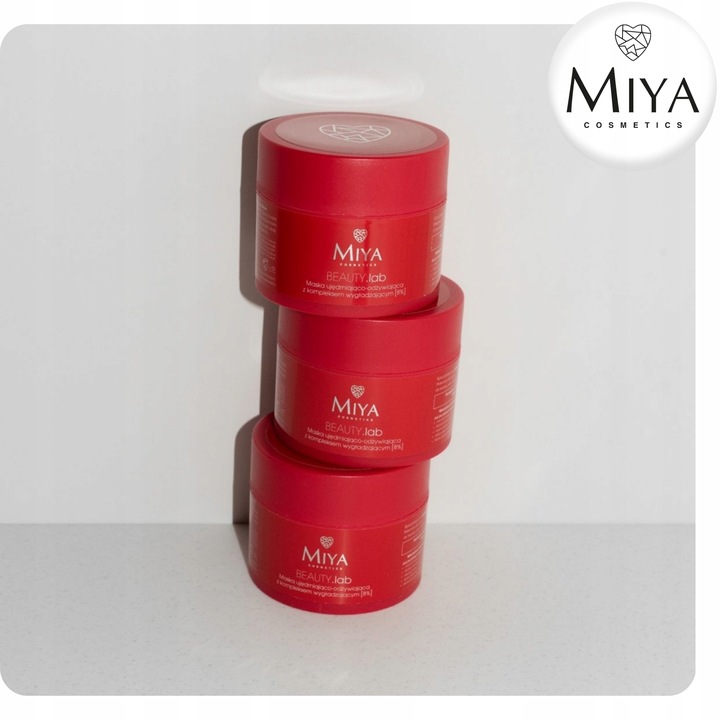 Maska Ujędrniająco-odżywiająca z Kompleksem Wygładzającym 50 g ml Miya