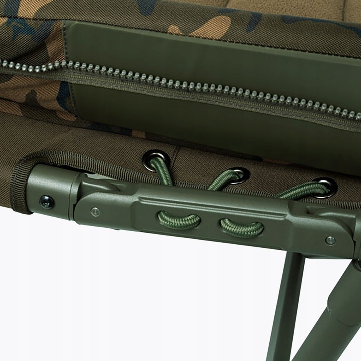 Łóżko Fox International Flatliner - 8 leg 5 Season System + śpiwór brązowe