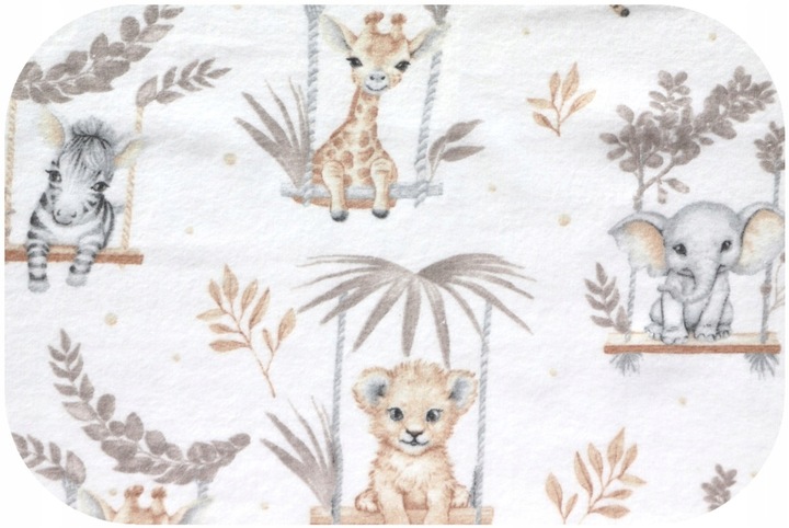 PIELUCHA pieluszka FLANELOWA 5-PAK ZESTAW 5 SZTUK kolorowe grube z FLANELI